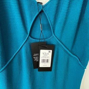 Rails Teal Midi Dress